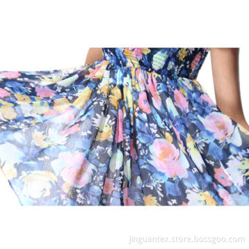 Polyester Chiffon Fabric, Printed